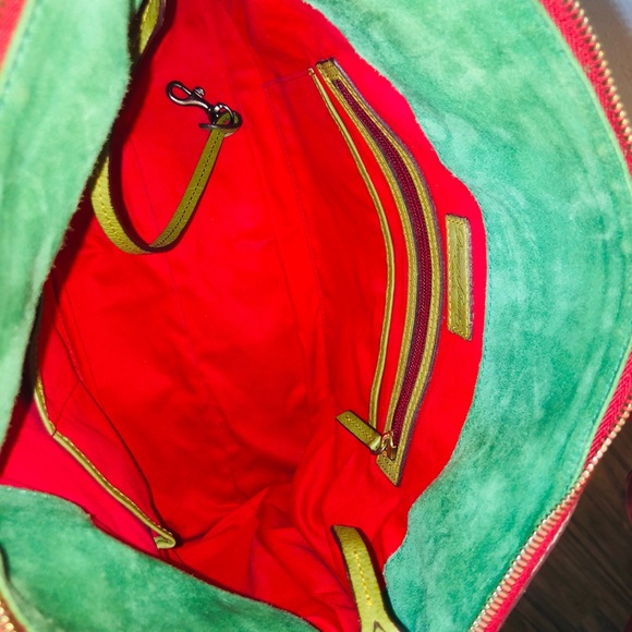 DOONEY AND BOURKE LARGE FLORENTINE SATCHEL BAG - Picture 7 of 10